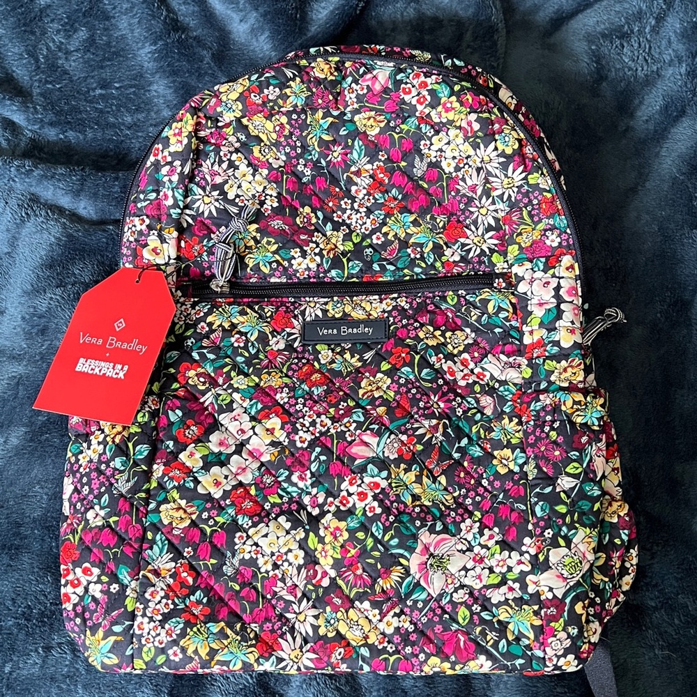 Vera Bradley Multicolor Floral Backpack